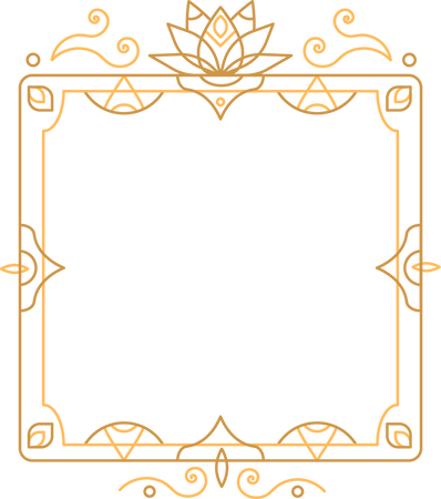 Elegant Ornate Profile Picture Frame